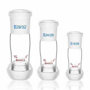 Glassware flask 14#-29# Adapter thick Chemistry Stopcock Laboratory biology - Picture 1 of 12