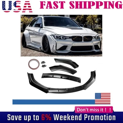 Kit de carrocería estilo fibra de carbono labio parachoques delantero para Audi A3 A4 A5 B9 /  Foto 1 de 4