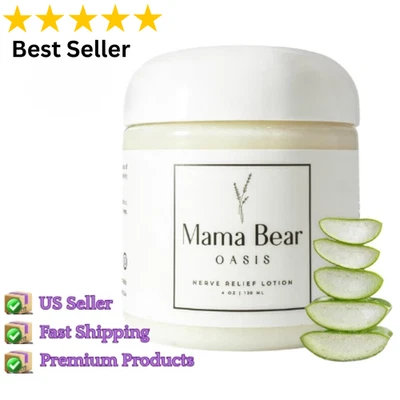 Mama Bear Oasis Hydrating Lotion – Foot & Leg Comfort, Magnesium Chloride - 4 oz - Image 1 of 4