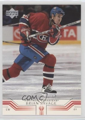 2001-02 Upper Deck Brian Savage #94 - Image 1 of 2