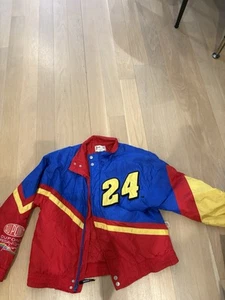 Vintage Race Car Jacket Small Unisex Nascar Chase Authentic’s Jeff Gordon Bomber - Picture 1 of 13