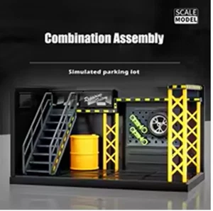 NEU Garage Selbstbausatz mit NSR500 Rossi 2001 1:24 - Bild 1 von 3