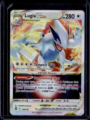 2022 Pokemon SWSH Silver Tempest Lugia VST Holo #139/195 - Image 1 of 2