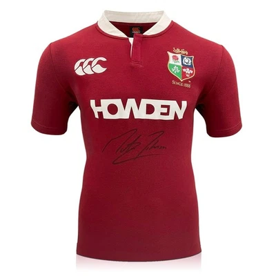 Camiseta de rugby clásica 2025 firmada por Martin Johnson British And Irish Lions Foto 1 de 4