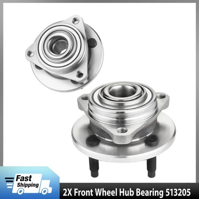 2 件前轮轮毂轴承适用于雪佛兰钴土星离子庞蒂亚克 G5 Pursuit 2.2L — 第 1/4 张图片