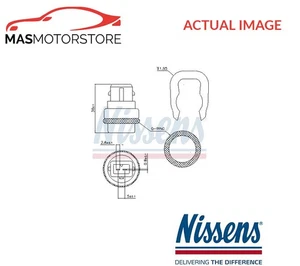 COOLANT TEMPERATURE SENSOR GAUGE NISSENS 207024 P FOR AUDI A4 B5,8D2 1.8 T 110KW - Picture 1 of 5