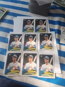 (8) 1989 Topps Traded Ken Griffey Jr. RC Lot #41T Mariners - Imagen 1 de 17