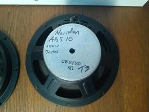 Meridian 10" Guitar Amp / Bass / PA 150W Speaker Woofer LF Driver TESTED - Picture 1 of 10