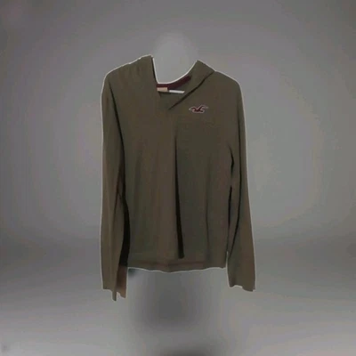 Pullover Hollister Unisex Verde Con Capucha Talla S Mezcla de Algodón Bella Swan Años 90 Y2k Foto 1 de 4