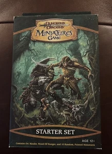 New Dungeons & Dragons Miniatures Games Starter Set Box - Picture 1 of 4
