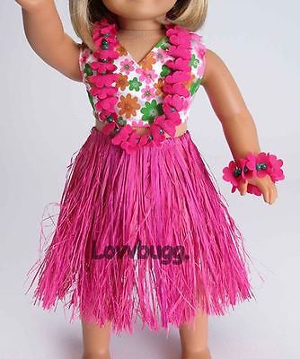 Hawaiian Set Swimsuit For American Girl 18  Doll Clothes BEST SHIPDEAL! LOVVBUGG • 13.95$
