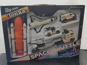 Tonka 2001 Tough Ones NASA Space Shuttle Gift Set Truck Steel Discovery Toy - Picture 1 of 10