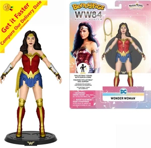 BendyFigs DC Comic WONDER WOMAN Bendy Figure Authentic BRAND NEW - Picture 1 of 5
