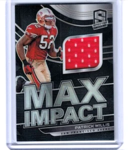 2021 Panini Spectra Patrick Willis Max Impact Jersey #'ed 65/99 - Picture 1 of 1