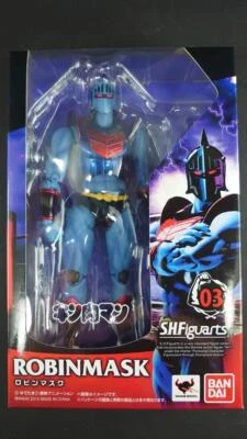 Figura de acción S.H.Figuarts Robin Mask PVC Kinnikuman Bandai importación de Japón Foto 1 de 3