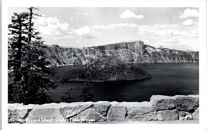 ISOLA MAGICA Cratere Lago OREGON O RPPC - Cartolina postale - Foto 1 di 2