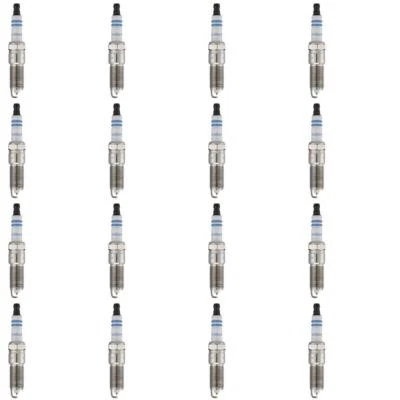 Set of 16 Bosch Double Iridium Spark Plug 9667 for 06-10 Dodge Jeep SRT8 6.1L - Image 1 of 2