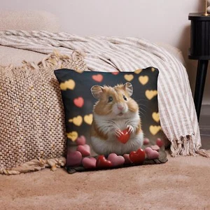 Throw Pillow Case Hamster 0 - Imagen 1 de 2