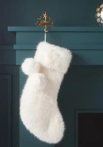 Medias de piel sintética Anthropologie Chloe Navidad nuevas con etiquetas - Imagen 1 de 9