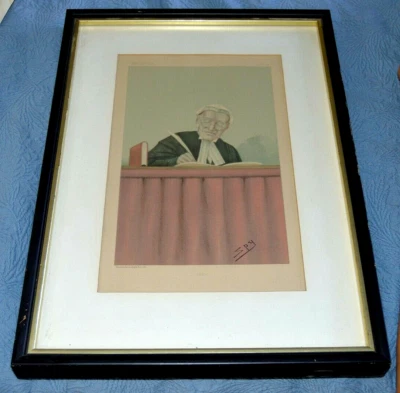 Vanity Fair Jueces enmarcados #47 Sir James Stirling impresión 1897 autenticidad Foto 1 de 3