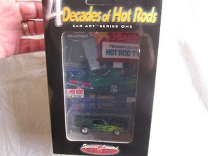 2000 Adkins Collectibles Hot Wheels 4 Decades of Hot Rods: '68 Camaro NIP - Picture 1 of 4