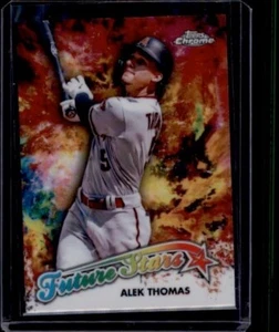 2023 Topps Chrome Future Stars #FS4 Alek Thomas Diamondbacks - Picture 1 of 2