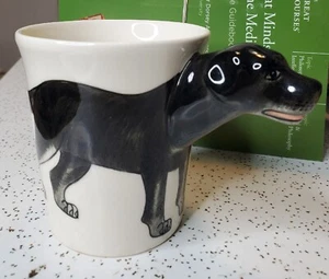 Labrador Retriever Coffee Mug, 3D Ceramic Head Handle Hand Painted Thailand - Picture 1 of 6