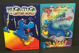 2 HUGA TUGA books by Joe Shandrowski Hardcover, SIGNED Abc's Numbers - Picture 1 of 12