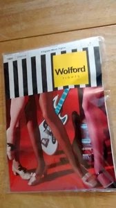 Wolford filigrate mesh helanca dark brown Tights NEW old stock size 2 - 10-11 - Picture 1 of 6