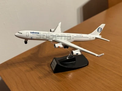 Aereo di linea  - Airbus 340-300 - SABENA - Fabbri - 1/460 - Immagine 1 di 3