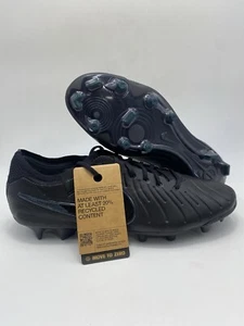 Nike Legend 10 Elite FG Black Deep Jungle Cleats (DV4328 002) Men's Size 11 - Picture 1 of 7