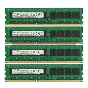 Samsung 32GB 4x8 GB PC3-10600E DDR3-1333 ECC Unbuffered Speicher für HP z210 CMT - Bild 1 von 4