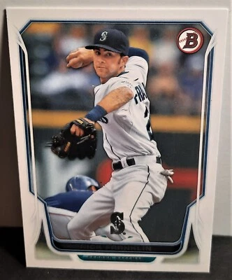 2014 Nick Franklin - Bowman #195 - Mariners - Image 1 of 2