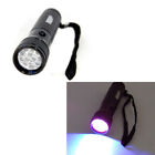 365nm 12-LEDs UV-Taschenlampe / Schwarzlicht Camping Wandern Sehr violette...