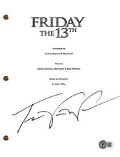 Travis Van Winkle Signed Friday The 13th 2009 Movie Script Screenplay BAS COA