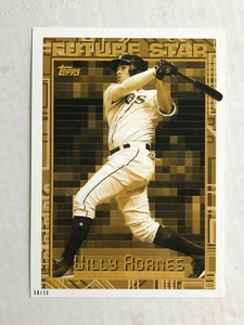 WILLY ADAMES 2019 Topps Archives 1994 STYLE GOLD SP RC 06/10 JUMBO 5x7! BREWERS! - Picture 1 of 3
