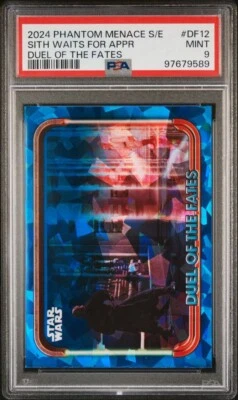 2024 Topps Phantom Menace Sith Waits for Apprentice Duel of Fates PSA 9 - Image 1 of 3