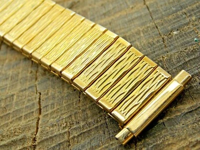 Vintage Flexon Stainless Steel Expansion 16mm-22mm NOS Unused Watch Band - Image 1 of 3