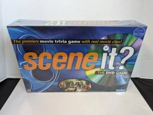 Scene It Movie Trivia 1st Edition DVD Game Mattel 2003 New Factory Sealed NIB - Picture 1 of 2