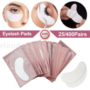 25-200 Pair Eyelash Extensions Pads Under Eye Lash Gel Lint Free Eye Patches Pad - Picture 1 of 18