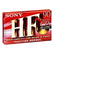 SONY HF 90 Audio Cassette Vergini Nastri SIGILLATO NUOVO Pacco da 5 pezzi - Foto 1 di 1
