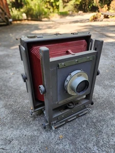 Burke & James 8x10 View Camera with Ilex Paragon f6.3 Lens in No. 4 Acme Shutter - Picture 1 of 8