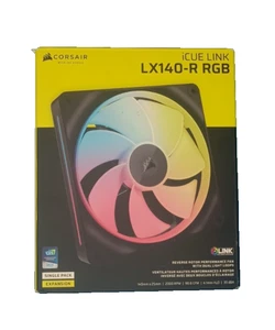 Corsair iCUE Link LX140-R RGB Fan x1 Reverse Blade **FAN ONLY** - Picture 1 of 7