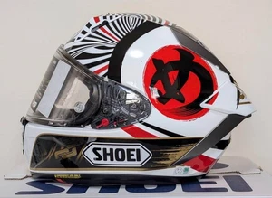 SHOEI X-Fifteen MARQUEZ MOTEGI 4 Full Face M:57-58cm Glass coated From Japan - Picture 1 of 11