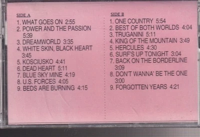 midnight oil 20,000 watt r.s.l.  cassette promo 1997 - Image 1 of 2