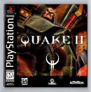 Quake II Sony PlayStation 1 PS1 Activision - NUR HANDBUCH - ohne Spiel - Bild 1 von 2