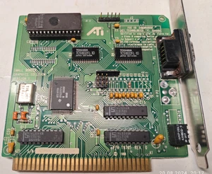 1988 8 Bit ISA MDA/CGA Video card ATI Small Wonder Solution version 1 64 Kb - Picture 1 of 6