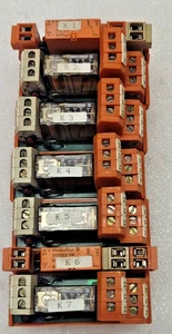 WEIDMULLER RS RELAYS FOR FIRE ALARAM BX-40 PANEL (7PC SET) - Picture 1 of 8