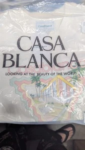 Casa Blanca White Maison De Reve T-Shirt SIZE: LARGE - Picture 1 of 9