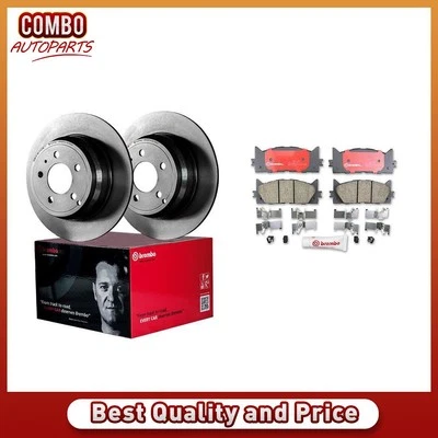 Juego de pastillas de freno de disco delanteras rotor de freno de disco para Toyota Avalon 2008-2011 Foto 1 de 4